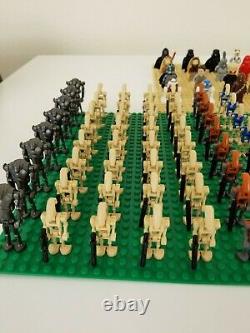 Lego 115+ Minifigure Star Wars Lot Stormtrooper Droid Lightsaber Rare Lego