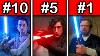 Les 10 Pires Duels De Sabres Laser Dans Star Wars