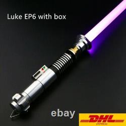 Lightsaber Star Wars Fx Force Luke Skywalker 12 Couleurs Rgb Sound Replica Metal