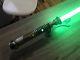 Luke Skywalker Authentique Metal Lightsaber Star Wars Crystal Reveal