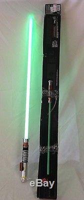 Luke Skywalker Force Fx Sabre Laser Star Wars La Série Noire Vert