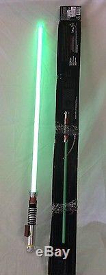 Luke Skywalker Force Fx Sabre Laser Star Wars La Série Noire Vert