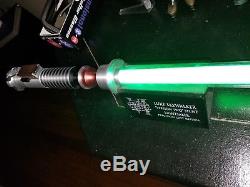 Luke Skywalker Rotj V1 Sabre Laser Réplique Personnalisée Aluminium Aviation De Qualité