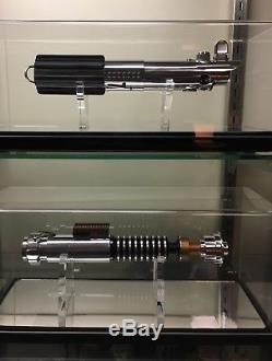 Maître Répliques Luke Skywalker Rotj Sabre Laser Prop Le & Display Case