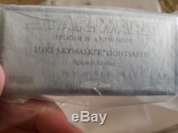 Maître Repliques Luke Skywalker Sabre Laser Star Wars Anh Edition Signature (nouveau)