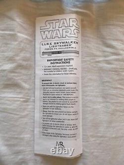Maîtres Replique Star Wars Force Fx Lightsaber Luke Skywalker 2005
