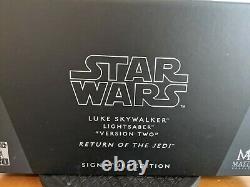 Master Replicas Rotj V2 Se Luke Skywalker Lightsaber Signature Sw-171 Efx