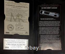 Master Replicas Star Wars Anh Obi-wan Kenobi Lightsaber Ep1 Limited 2500