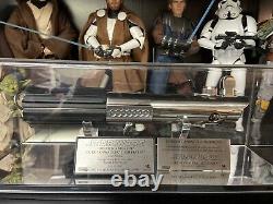 Master Replicas Star Wars Ee Luke Skywalker Anh Lightsaber Sw-135 Rare Consor