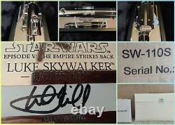 Master Replicas Star Wars Esb Luke Skywalker Lightsaber Signature Edition Sw110s