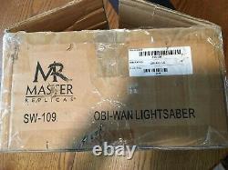 Master Replicas Star Wars Obi-wan Kenobi Anh Sabre Laser Altéré Le Sw-109
