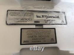 Master Replicas Star Wars Rots Darth Éclairage Sidious 11 Signature Edition
