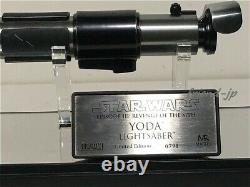 Master Replicas Yoda Light Saber Star Wars Rots Sw-133 Edition Limitée Avec Coa