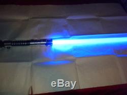 Nouveau Sabre Laser Bleu De Style De Menace Fantôme De Obi Wan Kenobi Tpm Avec Le Bruit Fx