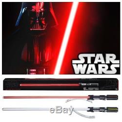 Nouveau Star Wars Darth Vader Réplique Rouge Sabre Laser Cosplay Light Saber Halloween