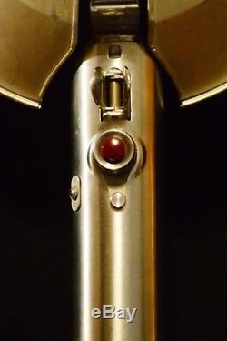 Poignée Flash Graflex Vintage À 3 Cellules Star Wars Light Saber Bouton Rouge