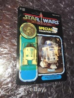 Potf 1985 Star Wars R2-d2 Avec Moc Kenstar Au Sabre Laser Instantané