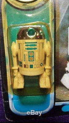 Potf 1985 Star Wars R2-d2 Avec Sabre Laser Pop-up Vintage