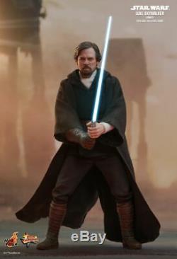 Prêt! Hot Toys Wars Mms507 Étoiles The Last Jedi Luke Skywalker (crait) 1/6 Figure