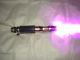 Rare Mace Windu Force Fx Converti Violet Sabre Laser + Flash Sur Choc + Luxeon Led