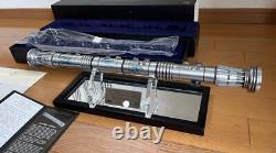 Réplique de maître du sabre laser Darth Maul Star Wars signée par Ray Park du Japon