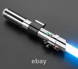 Réplique de sabre laser Star Wars Force FX Anakin EP2 Dueling en métal rechargeable