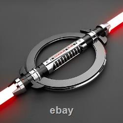 Réplique du sabre laser Star Wars Grand Inquisiteur, manche en métal rechargeable pour les duels.