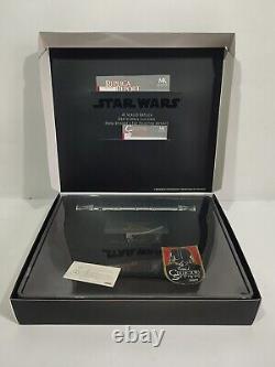 Réplique maître Star Wars de la double lame laser de Darth Maul. Collectionneurs SW-400, 45.
