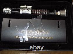 Réplique météo du sabre laser Obi-Wan Kenobi de Master Replicas de Star Wars. 45 SW-305
