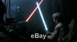 Répliques De Maître De Star Wars Luke Skywalker Lightsaber Épisode V. 45 Échelle Rey Tlj