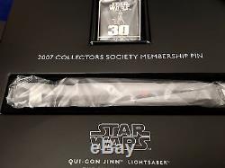 Répliques Mères Qui-gon Jinn Star Wars Lightsaber. 45 Échelle Sw-402 Tpm Rare Jedi
