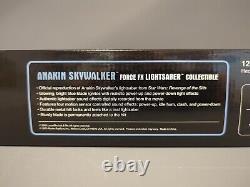 Répliques de maître de Star Wars Anakin Skywalker Force FX Sabre laser