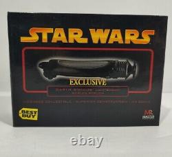 SW-324 Darth Sidious Exclusivité Best Buy Star Wars Réplique Maître. 45 Sabre laser.