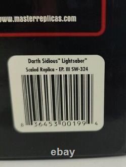 SW-324 Darth Sidious Exclusivité Best Buy Star Wars Réplique Maître. 45 Sabre laser.