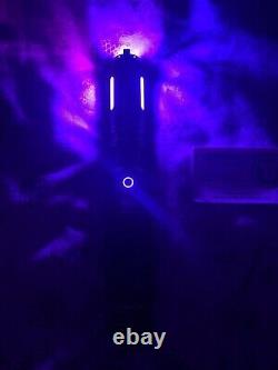 Saberforge Sentinel Lightsaber 12w Purple Base Lit Champion Tier