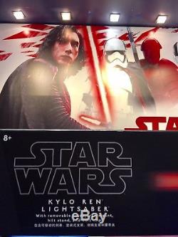 Sabre Laser Exclusif Kylo Ren Force Fx De Star Wars Disney Parks Avec Lame Amovible