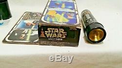 Sabre Optique Gonflable Vintage Star Wars Kenner Utilisé Dans Une Boîte