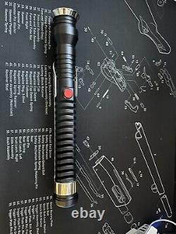 Sabre laser Qui-Gon Jinn Saber Forge MK3 Héro.