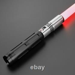 Sabre laser de combat Star Wars Baselit Custom No. 131 FX RGB avec réplique de manche noir