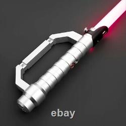 Sabre laser de combat Star Wars RGB Baselit personnalisé n°134 Réplique Cutlass Silver