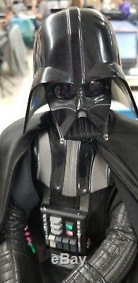 Sideshow Premium Format Star Guerres Darth Vader Figure Illuminant Sabre Et Combinaison 2005