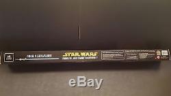 Star Wars Anakin Skywalker Force Fx Master Replica Sabre Laser Sw-208 Scellé 2005