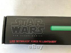 Star Wars Black Series Luke Skywalker Force Fx Lightsaber Vert Lightsaber # 5
