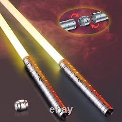 Star Wars Double 2 Lightsaber Replica Force Fx 7 Couleur Rechargeable Metal Uk