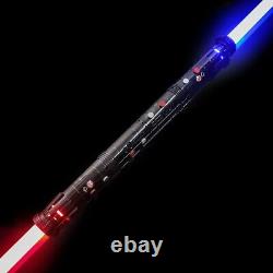 Star Wars Double Laded Light Saber Rgb Multi Color Blades Importés Des États-unis