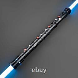Star Wars Double Laded Light Saber Rgb Multi Color Blades Importés Des États-unis