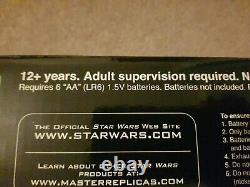 Star Wars Force Fx Lightsaber Master Replica Sw-212 Immaculé Et Non Utilisé