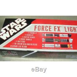Star Wars Force Fx Lightsaber Prop Réplique Construction Set Rare Out Of Print