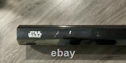 Star Wars Galaxy's Edge Mace Windu Lightsaber Purple Legacy Blade And Stand
