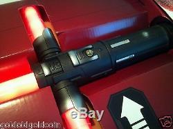 Star Wars Kylo Ren Noir Rouge Ultime Fx Sabre Laser Force Réveille Hasbro Série